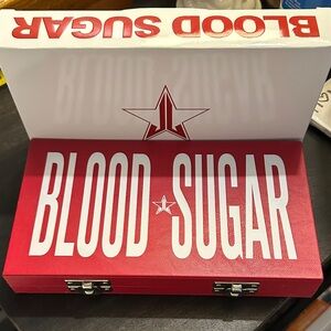 NEW Jeffree Star Blood Sugar Makeup Case - Red and White